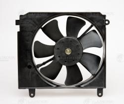 LUZAR LFc 0580 Электровентилятор охлаждения для автомобилей Chevrolet Lanos (97-) (с кожухом)