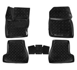 AIRLINE ACM-PS-29 Ковры для Ford Focus III (2011-), 5 шт., выс. борт, 3D с подпятником, ТЭП, черн.