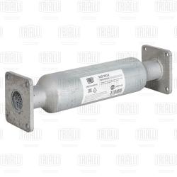 Труба соед. (вместо кат-ра) для а/м Daewoo Nexia (95-) со стронг. (алюм. сталь) (ECP 0512)