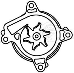 Насос водяной для а/м Nissan X-Trail T32 (14-) 2.5i [QR25DE] (LWP 1423)