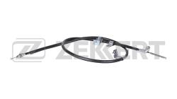 Трос стояночного тормоза задн. прав. Nissan Qashqai (J10 NJ10 JJ10E) 06- X-Trail (T31) 07- bz-1073