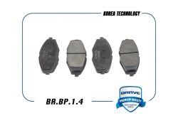 Колодки передние BR.BP.1.4
