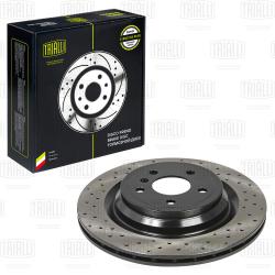 Диск торм. для а/м Mercedes GLE (W166) (15-)/M (W166) (11-) зад. d=330 (перф.) (DF 190415)