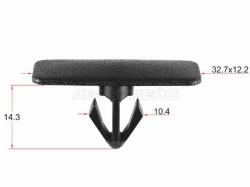 Клипса фиксатор GM (1 шт.)