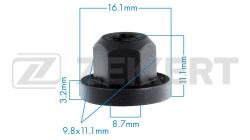 Клипса крепёжная BMW Mercedes-Benz (миним. кол-во заказа 10 шт) be-3409