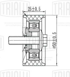 Ролик ГРМ для а/м Geely Coolray (19-) 1.5i (опор.) (CM 6498)