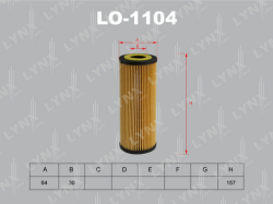 Фильтр масляный AUDI A4/A5/A6/A8/Q5 2.4-3.2 04- LO-1104