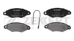 Колодки торм. диск. передн. с датчиком Renault Kangoo 97- Nissan Kubistar (X76) 03- bs-1088