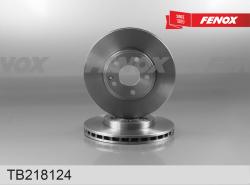 TB218124 Диск тормозной MERCEDES A(W176) 12-/B(W246) 11- передний D 295мм