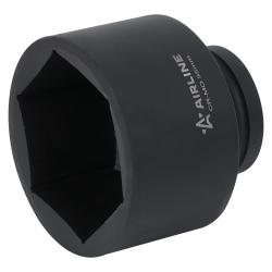 Головка ударная торцевая 1"DR шестигранная 95мм, L=110мм (ATAS135)