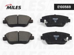 Колодки тормозные KIA OPTIMA 11- пер. SemiMetallic E100569