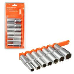Набор головок 1/2" шестигранных глубоких 7пр. (10-22мм) (AT-7-34)