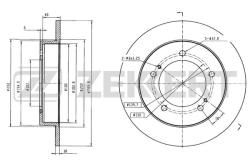 Диск торм. перед. SUZUKI VITARA (ET TA TD) 88- (замена для BS-5375) bs-5813