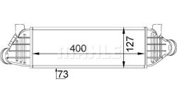 Интеркулер FORD TRANSIT VI / TOURNEO ci204000s