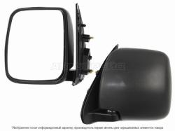 Зеркало Toyota Hiace 04-20 (Слева/ Механическое/ черное)