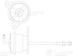 Актуатор турбокомпрессора для а/м Fiat Ducato (06-) 2.3D (тип K03) (LTC 1680)