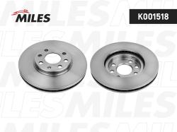 K001518 Диск тормозной OPEL CORSA C 00-/MERIVA 03-10/COMBO 00-/TIGRA 04- передний