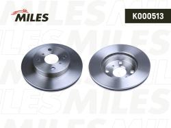 K000513 Диск тормозной TOYOTA COROLLA 1.3-1.8 87-97 передний