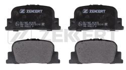 Колодки торм. диск. задн. Geely FC 06- SC7 11- Lifan Solano 08- BYD F3 05- Toyota Caldina (T240) bs-1865