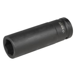 Головка ударная торцевая 1"DR шестигранная 33мм, L=160мм (ATAS204)