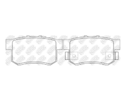 Колодки задние PN8397