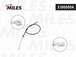 EI000054 Трос ручного тормоза SKODA FABIA 99-/VW POLO 01- 1580мм зад.(барабан.торм.)