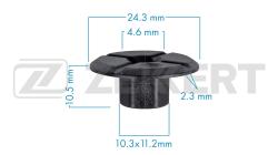 Клипса крепёжная BMW Mercedes-Benz (миним. кол-во заказа 10 шт) be-3561