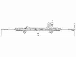 Рейка рулевая SUZUKI GRAND VITARA 05- LHD