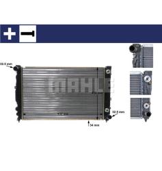 Радиатор охлаждающей жидкости VW PASSAT/ AUDI A4/A6 cr648000s