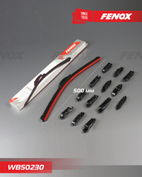 WB50230 Щётка с/о 500мм 20"" Бескаркасная. Крепление: 14 в 1