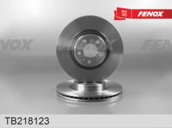 TB218123 Диск тормозной AUDI A4 15-/A5/Q5 16- передний вент.D 338мм.