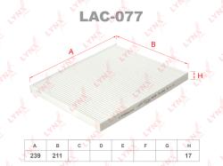 Фильтр салона KIA CERATO 04- LAC-077