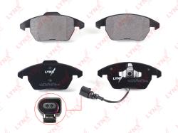 Колодки тормозные AUDI A3/VOLKSWAGEN G5/PASSAT 06>/TOURAN 03>06/CADDY 04> пер. BD-1203