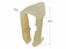 Клипса трубки эл. Проводки FORD (1 шт.)