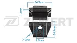 Клипса крепёжная Toyota (миним. кол-во заказа 10 шт) be-1616