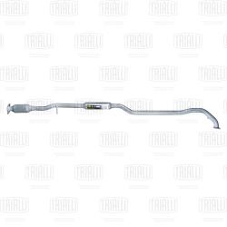 Глушитель для а/м Mitsubishi Outlander (12-) 2.0i/2.4i доп.(рез-р) со стр.(алюм. сталь) (EAM 0146)