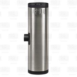 Глушитель универс. (овал 125x175) L=630 d=63-52 (1 вх. 2 вых.) (нерж. сталь) (EMM 20Т63063-52)