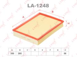 Фильтр воздушный MB SPRINTER (906) 2.2D/VW CRAFTER 2.5D/3.0D/3.5D LA-1248