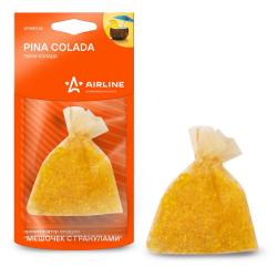 AIRLINE AFME034 Ароматизатор подвесной "Мешочек с гранулами" Пина колада
