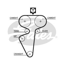 Ремень ГРМ 5539
