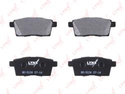 Колодки тормозные MAZDA CX7/CX9 07- задние BD-5124