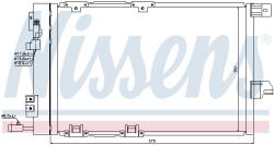 Конденсер OPEL ASTRA G/ZAFIRA A 1.6/1.8/2.0/2.2/2.0D 01-06 94384