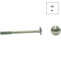 Болт 10х220 DIN 603 (кв. подголов.) оц. 19кг FORTLUFT sts029211