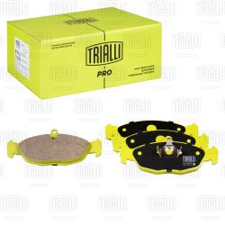 Колодки торм. для а/м Daewoo Nexia (95-) диск. перед. R13 (керам.) (PF 051201CR) PRO