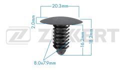 Клипса крепёжная VAG (миним. кол-во заказа 10 шт) be-3600