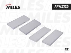 Фильтр салона CITROEN C-ELYSEE/PEUGEOT 301 12- (упак.2шт.) AFW2325