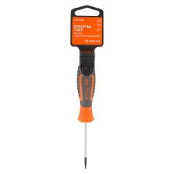Отвертка TORX TX6x60, магнитный наконечник, пласт.подвес (ATBX002)