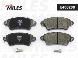 E400200 Колодки тормозные CITROEN XSARA 97-00/PEUGEOT 206/306 93-02 перед. LowMetallic