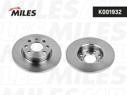 Диск тормозной OPEL CORSA C 1.0-1.2 00- передний не вент. D 240мм. k001932