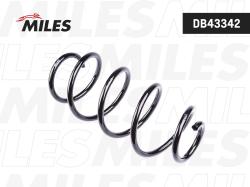 DB43342 Пружина подвески VW POLO 09-/ SKODA RAPID 12- передняя